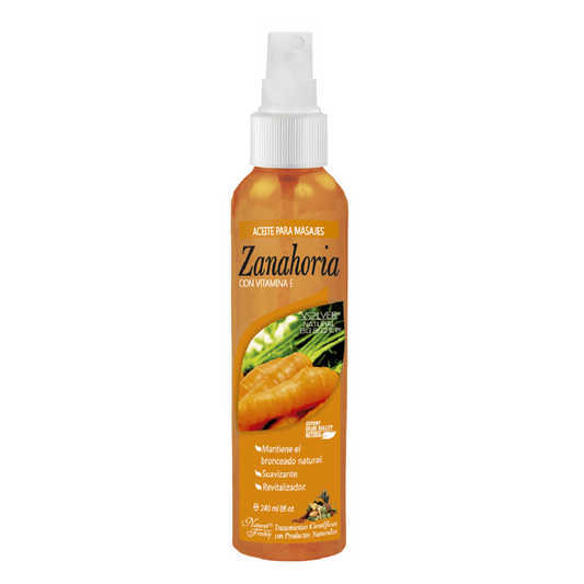 ACEITE DE ZANAHORIA X 240 ML * NATURAL FRESHLY