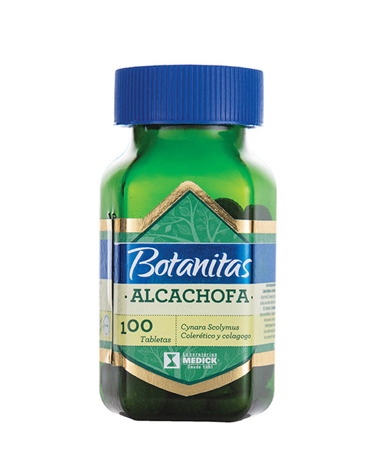 ALCACHOFA  X 100 TAB * BOTÁNITAS-MEDICK