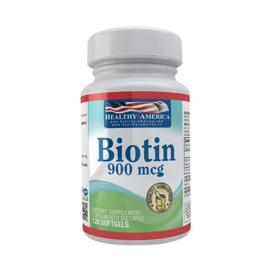BIOTIN ( BIOTINA) 900 MCG * HEALTHY AMERICA