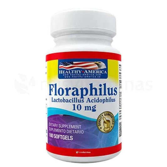 FLORAPHILUS 10 MG (LACTOBASILOS) * HEALTHY AMERICA