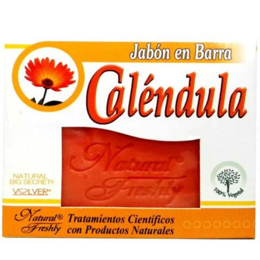 JABON DE CALENDULA X 90 GR * NATURAL FRESHLY