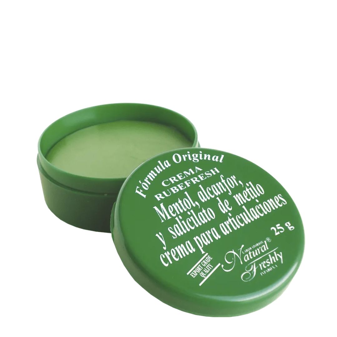 POMADA RUBEFRESH VERDE-DOLOR ARTICULACIONES X 25 GR * NATURAL FRESHLY ...