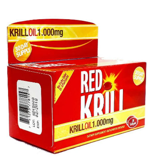 RED KRILL (Aceite de Krill) 1000 MG X 30 SG * HEALTHY AMERICA