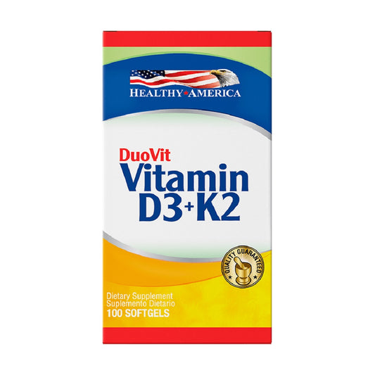 HEALTHY DUOVIT VITAMIN D3+K2 100 SOFT * HEALTHY AMERICA