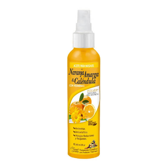 ACEITE DE NARANJA AMARGA & CALENDULA X 240 ML* NATURAL FRESHLY