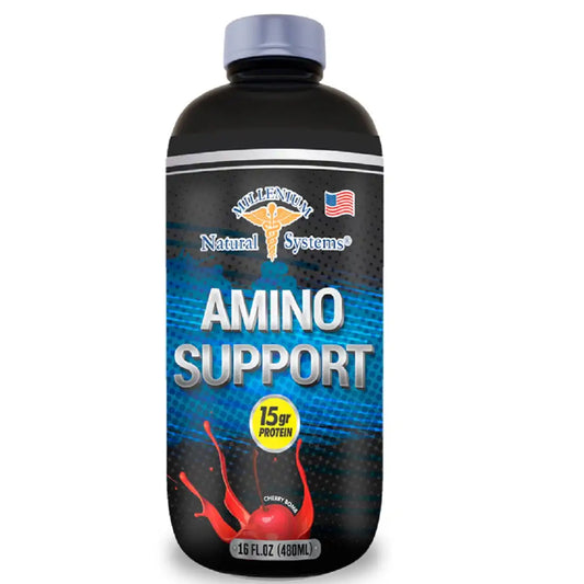 AMINO SUPPORT ( AMINOÁCIDOS ) X 480 ML * MILLENIUM NATURAL SYSTEMS