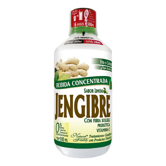 BEBIDA DE JENGIBRE X 360 ML SABOR A LIMON * NATURAL FRESHLY.