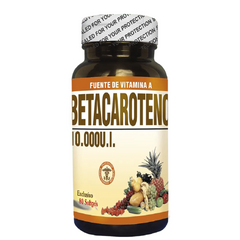 BETACAROTENO X 80 SOFTGEL. X 25.000 UI * NATURAL FRESHLY