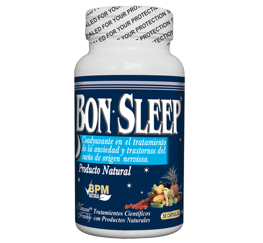 BON SLEEP FRASCO x 50 CAPSULAS * NATURAL FRESHLY