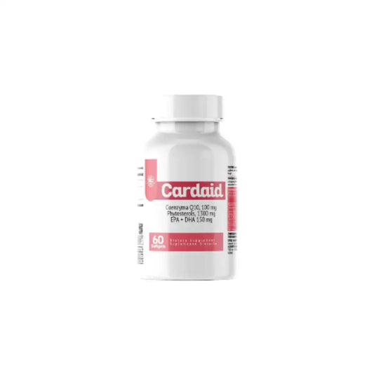 CARDAID x 60 SOFT (NATURAL PLANT STEROLS, OMEGA 3 COENZYMA Q10 AND VITAMIN E) * he