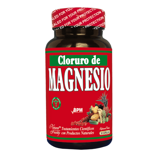 CLORURO DE MAGNESIO  FCO X 50 CAPSULAS * NATURAL FRESHLY