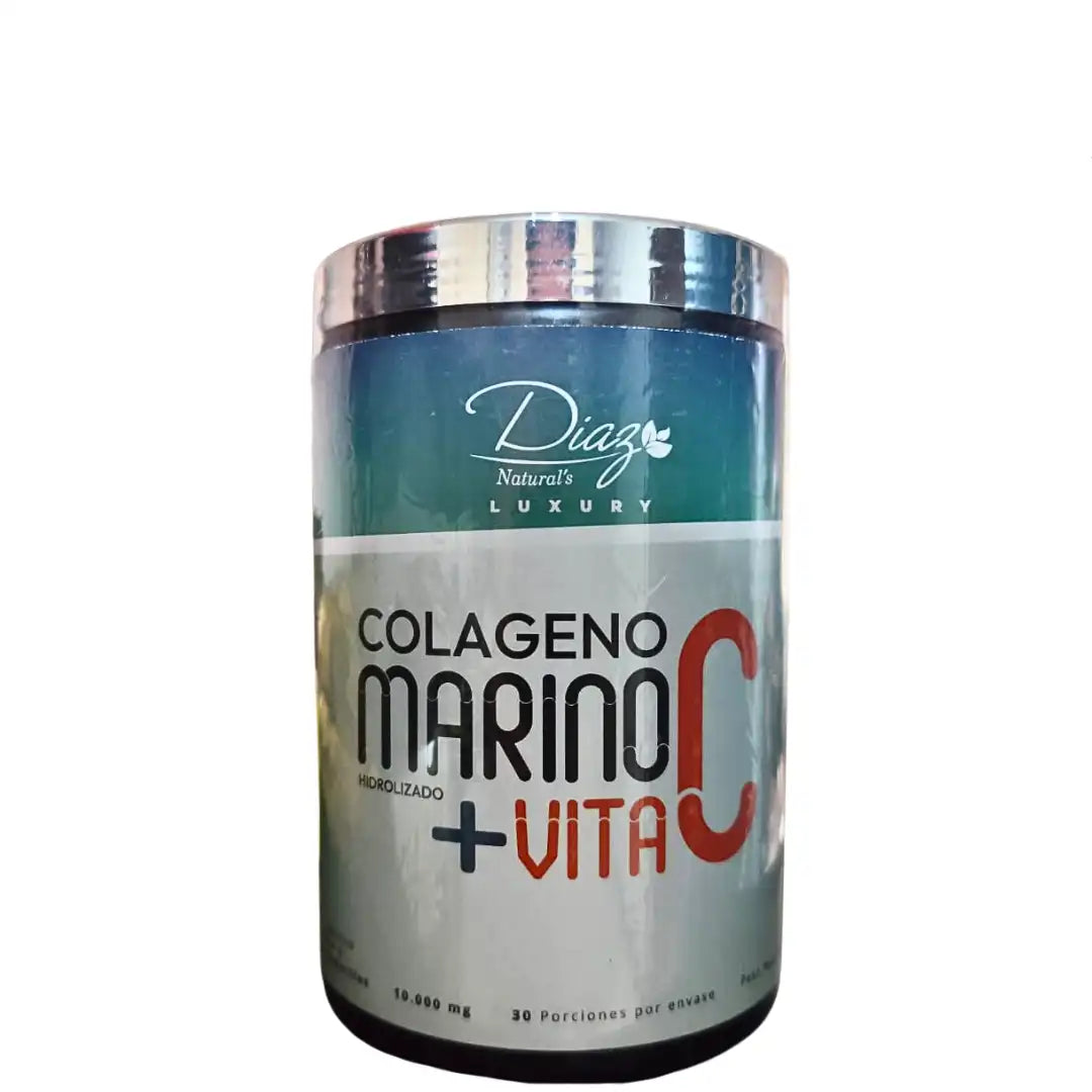 COLÁGENO MARINO HIDROLIZADO 10000 MG CON VITAMINA C X 600 GRS