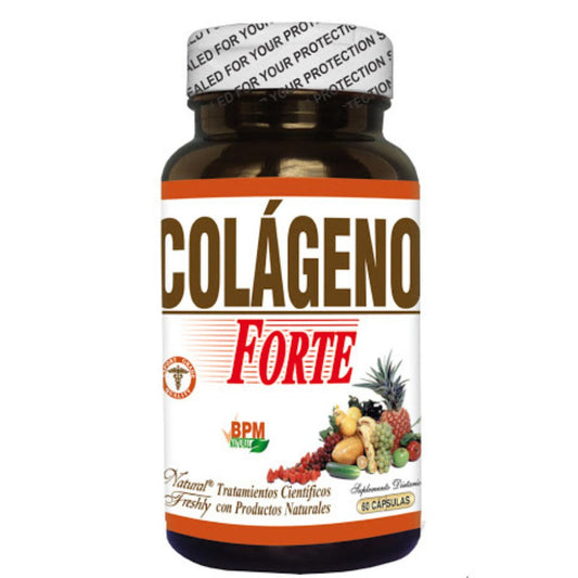COLAGENO FORTE 400 MG FCO x 60 CAP * NATURAL FRESHLY