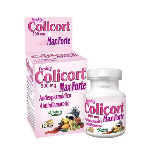COLICORT PASTILLERO X 12 CAP x 500 MG  * NATURAL FRESHLY