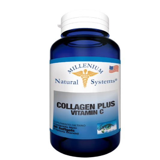 COLLAGEN PLUS + VITAMIN C  1480 MG * MILLENIUM NATURAL SYSTEMS