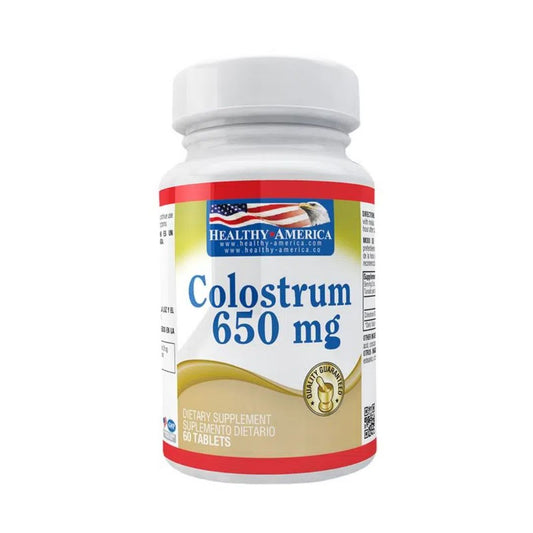 COLOSTRUM 650 MG X 60 TAB * HEALTHY AMERICA