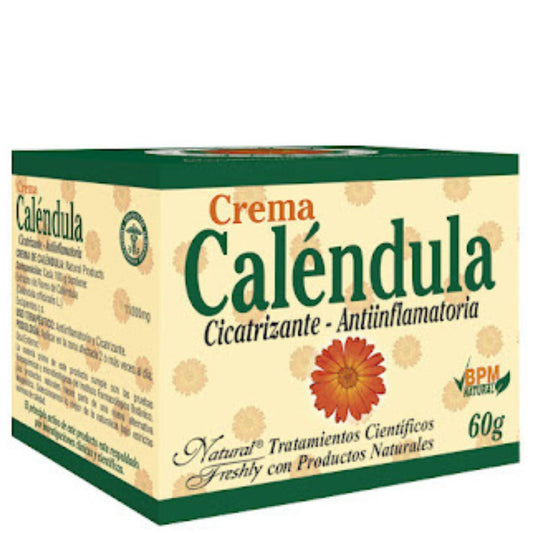 CREMA DE CALENDULA  60 GR * NATURAL FRESHLY