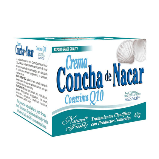 CREMA DE CONCHA DE NACAR X 60 GR * NATURAL FRESHLY