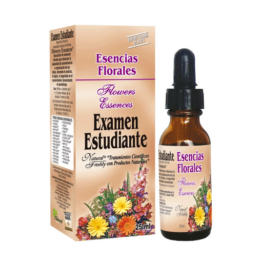 ESENCIA  FLORAL EXAMEN ESTUDIANTE X 25 ML * NATURAL FRESHLY.