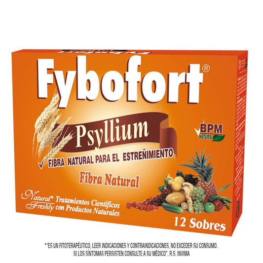 FYBOFORT PSYLLIUM CAJA  X 12 SOBRES * NATURAL FRESHLY