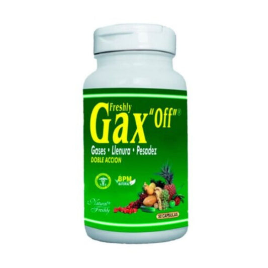 GAX OFF FCO x 50 CAP 500 MG * NATURAL FRESHLY