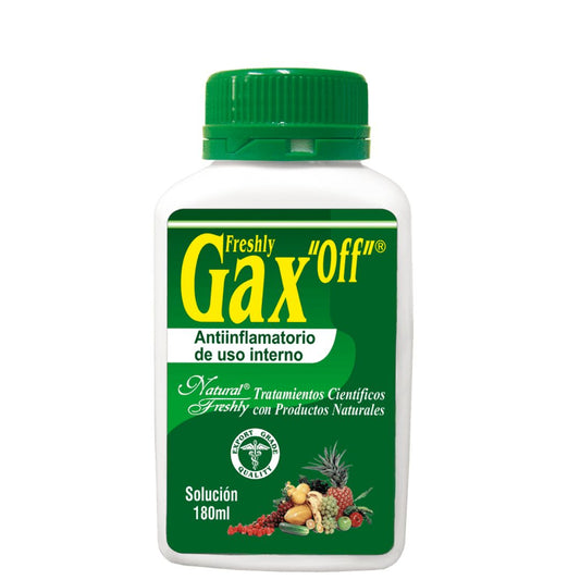 GAX OFF SOLUCIÓN X 180 ML * NATURAL FRESHLY