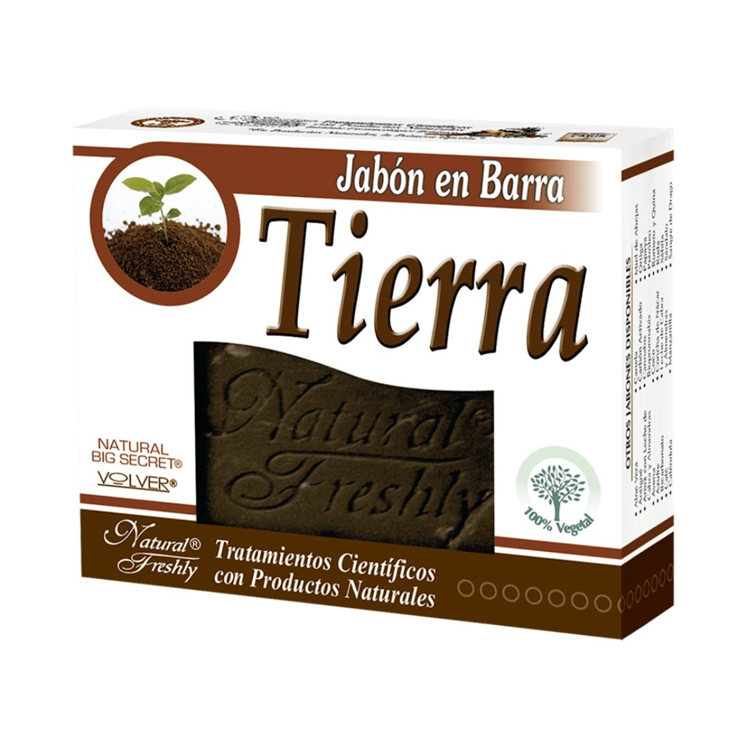 JABON DE TIERRA X 90 GR * NATURAL FRESHLY