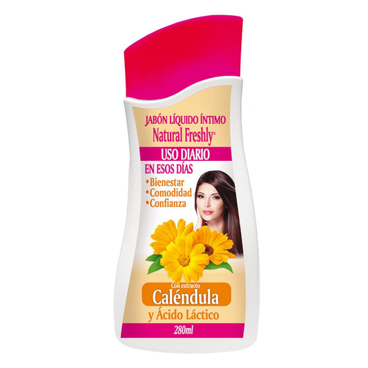 JABON LIQUIDO INTIMO DE CALENDULA X 280 ML * NATURAL FRESHLY