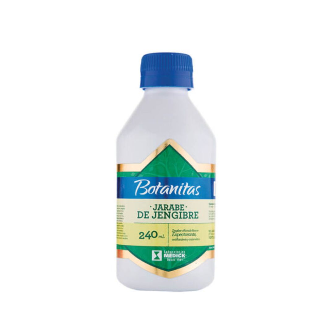 JARABE DE JENGIBRE  X 240 ML * BOTÁNITAS-MEDICK