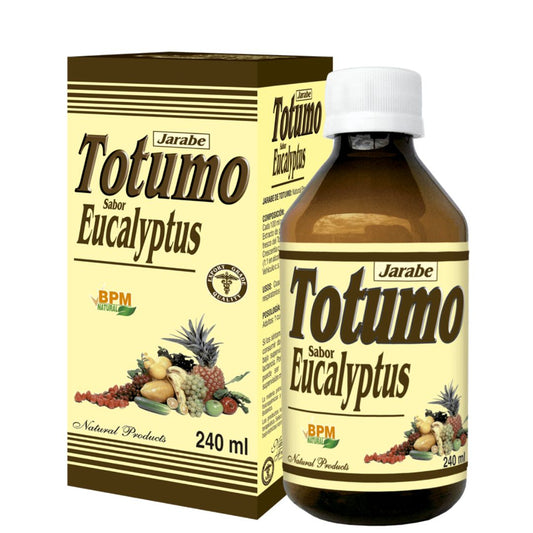 JARABE DE TOTUMO EUCALIPTO  X 240 ML * NATURAL FRESHLY