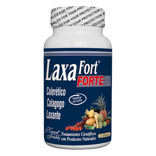 LAXAFORT FORTE FCO x 50 CAP 500 MG * NATURAL FRESHLY