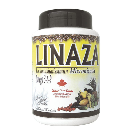 LINAZA MICRONIZADA CANADIENSE ORGANICA X 500 GR * NATURAL FRESHLY