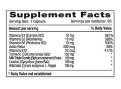 LIV-C (SILIMARINA, ALCACHOFA, CÚRCUMA) * MILLENIUM NATURAL SYSTEMS