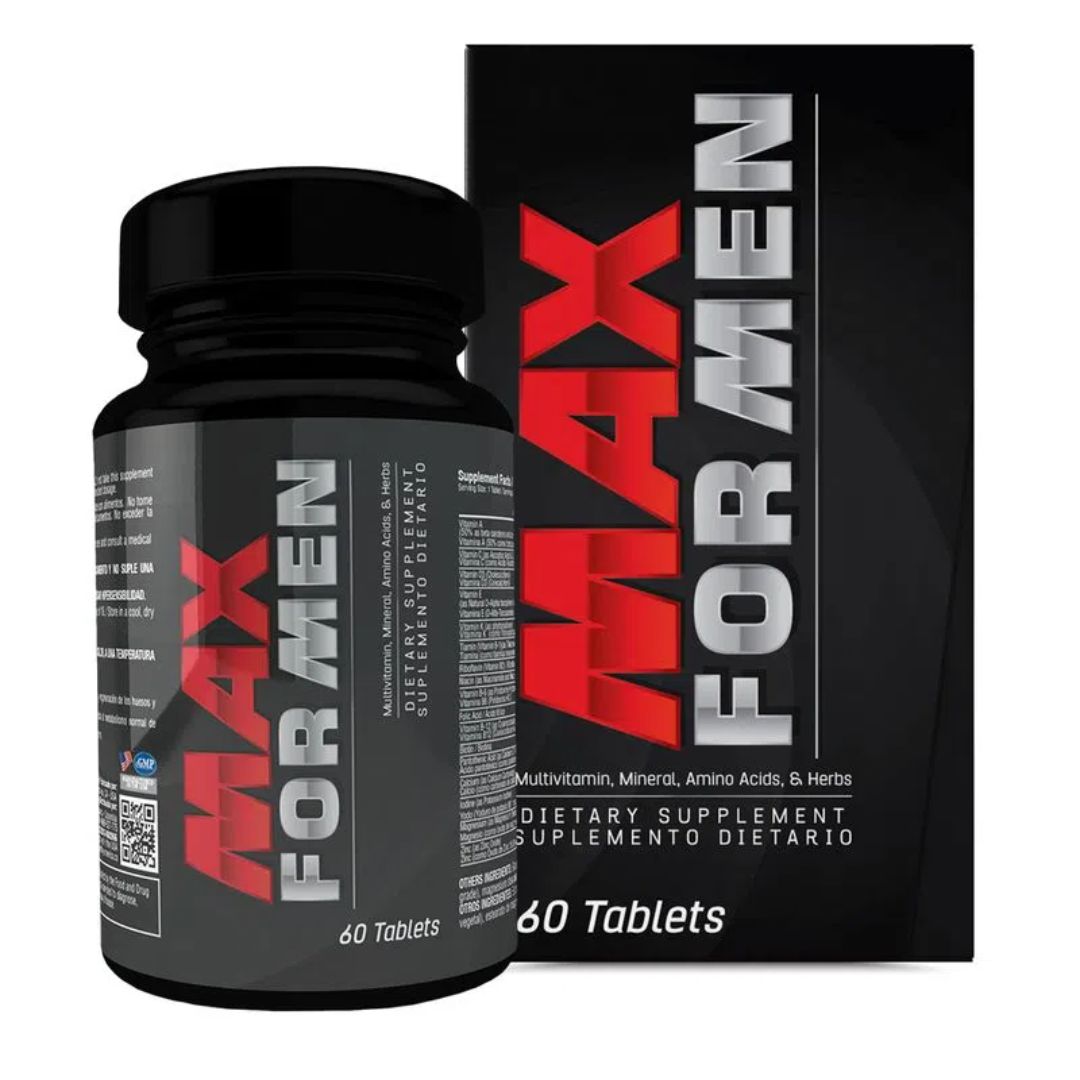 MAX POWER FOR MEN (MULTIVITAMINICO PARA HOMBRES) 60 TAB * HEALTHY AMERICA