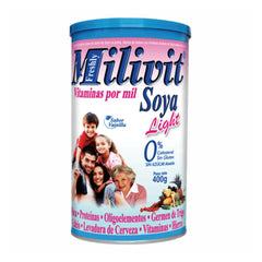 MILIVIT SOYA LIGHT VAINILLA X 400 MG * NATURAL FRESHLY