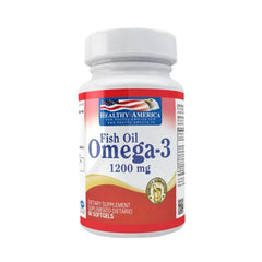 OMEGA-3 FISH OIL 1200 MG * HEALTHY AMERICA