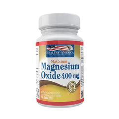 OXIDO DE MAGNESIO 400 MG X 100 TABL * HEALTHY AMERICA