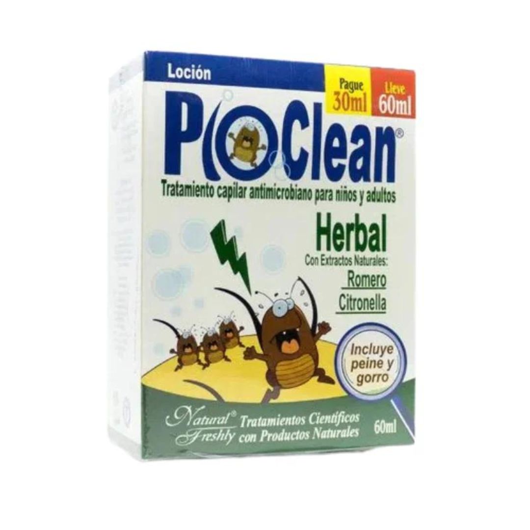 PIOCLEAN (ANTIPIOJOS) HERBAL X  30 ML * NATURAL FRESHLY.