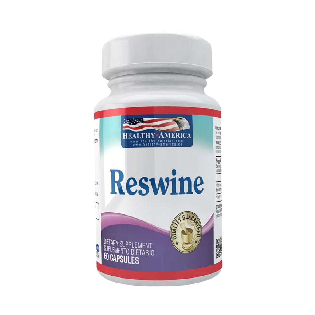 RESWINE COMPLEX 260 MG X 60 CAP * HEALTHY AMERICA