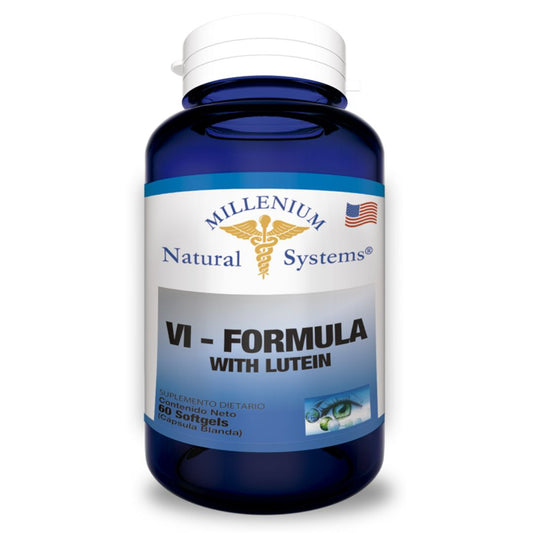 VI-FORMULA LUTEINA Y ZEAXANTINA  X 60 SG * MILLENIUM NATURAL SYSTEMS