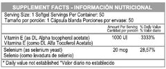 VITAMINA E 1000 IU + SELENIUM * HEALTHY AMERICA