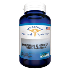 VITAMINA E 400 UI + SELENIO * MILLENIUM NATURAL SYSTEMS