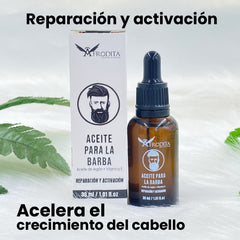 ACEITE PARA LA BARBA X 30 ML * AFRODITA