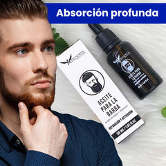 ACEITE PARA LA BARBA X 30 ML * AFRODITA