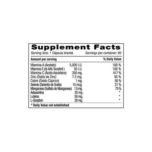 ANTIOXIPLUS MINERALS X 60 SOFTGEL * MILLENIUM NATURAL SYSTEMS