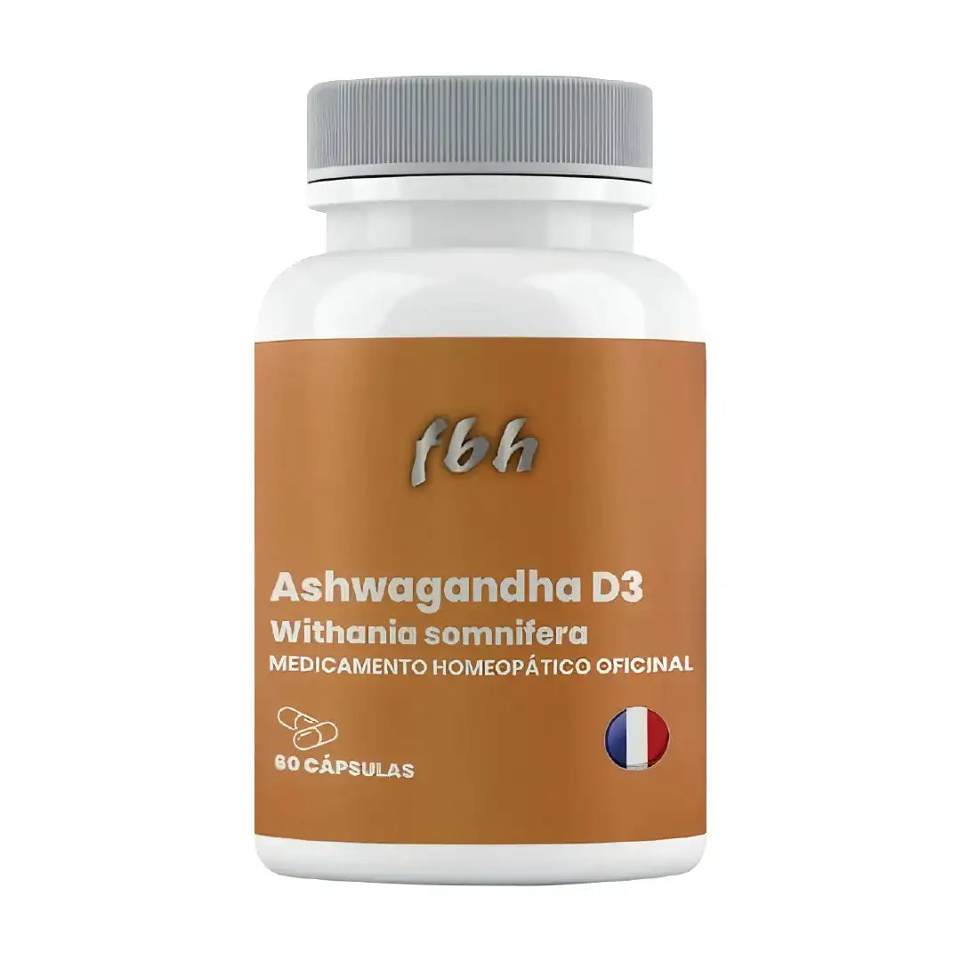 ASHAWAGANDHA D3 ( WITHANIA SOMNIFERA) X 60 CAPSULAS * JAQUIN DE FRANCIA