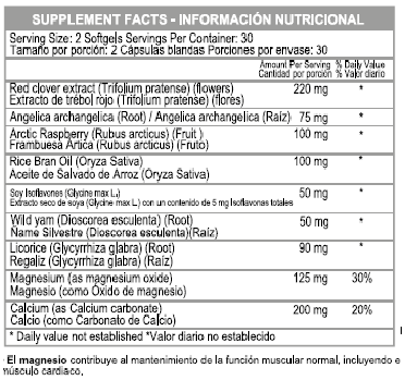 CLIMATERIX (ISOFLAVONAS DE SOYA) BLISTER X 60 SG * HEALTHY AMERICA