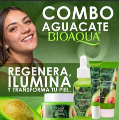 KIT DE AGUACATE PARA TU PIEL  X 4 UNDS * BIOAQUA