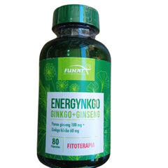 ENERGYNKGO GINKGO + GINSENG X 80 CÁPSULAS * FUNAT