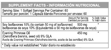 EPO PLUS ( SOY ISOFLAVONAS ) X 60 SG * HEALTHY AMERICA